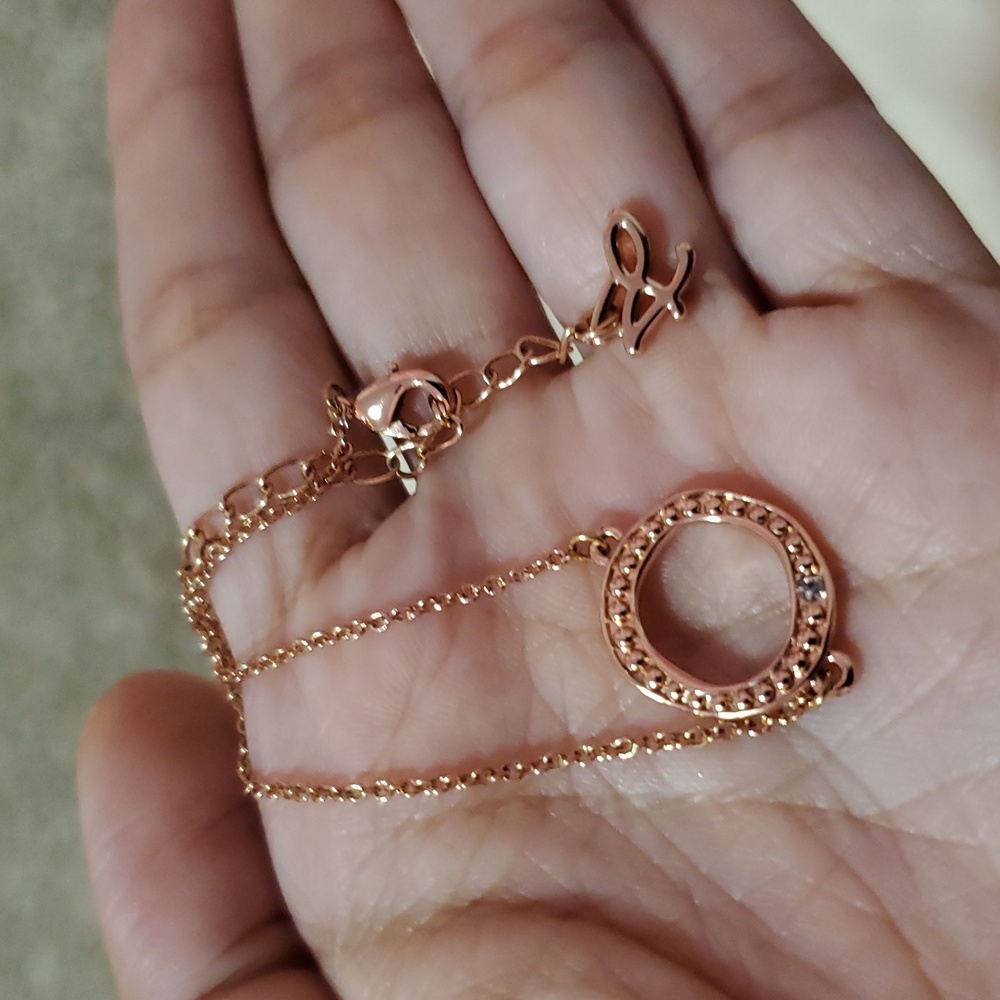 Rose Colored Bracelet NWOT